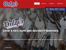 Tablet Screenshot of dedges.com